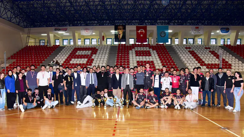 BAÜN Spor FEST 2026 kapsamında düzenlenen Rektörlük Kupası müsabakaları sona