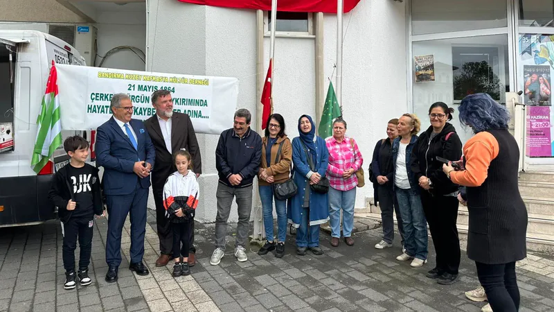 Bandırma'da 21 Mayıs 1864 Çerkes Sürgünü ve Soykırımı'nın 162. yıl