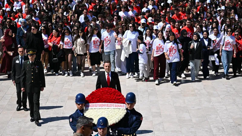 Balıkesir Büyükşehir Belediye Başkanı Ahmet Akın, 19 Mayıs Atatürk'ü Anma