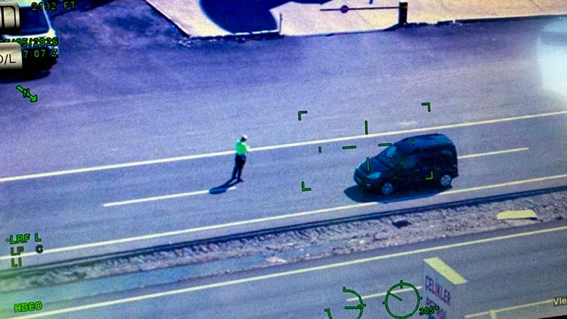 Batman'da Kurban Bayramı öncesi hava destekli trafik denetimi yapıldı. Polis