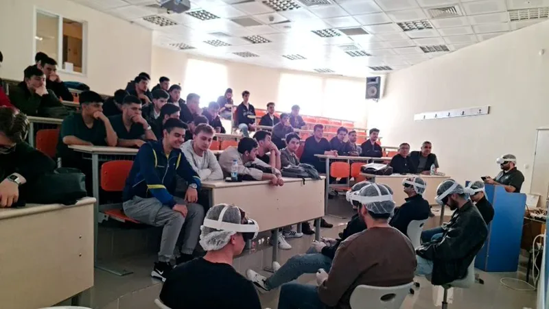 Balıkesir Üniversitesi, enerji sektörünün geleceğini şekillendiren XR teknolojilerini öğrencilerle buluşturdu.