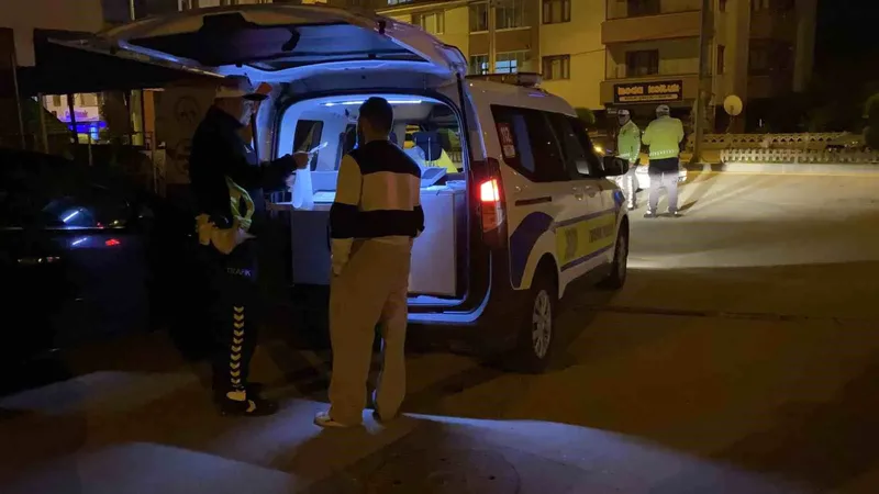 Bolu'da 18-24 Mayıs tarihlerinde gerçekleştirilen trafik denetimlerinde 1664 sürücüye idari