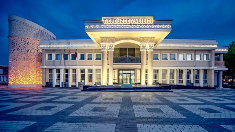 Düzce Valiliği, kent genelinde kurulan İkaz ve Alarm Sistemi'nin test