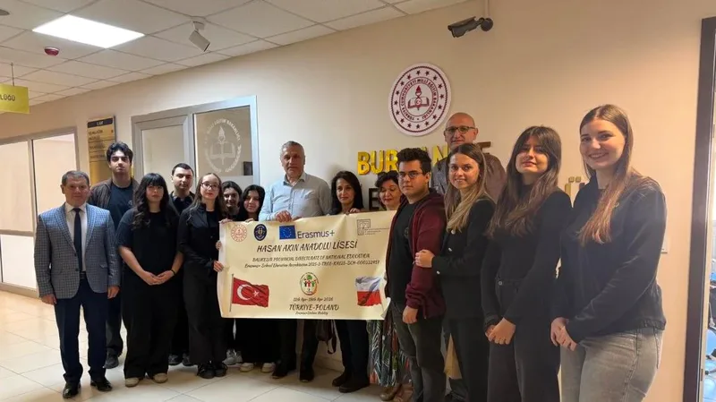 Hasan Akın Anadolu Lisesi öğrencileri, Erasmus+ Öğrenci Hareketliliği Polonya Programı'ndan