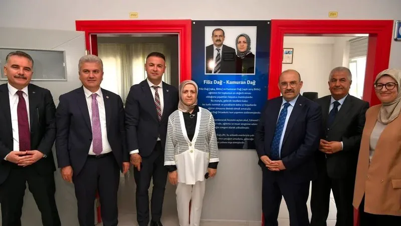 Hayırsever Kıvanç Dağ tarafından annesi adına yaptırılan Filiz Kamuran Dağ