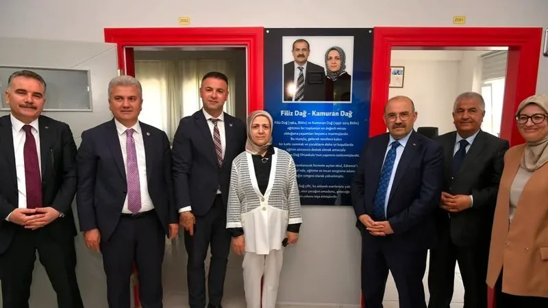 Balıkesir Edremit'te hayırsever Kıvanç Dağ tarafından annesi adına yaptırılan Filiz
