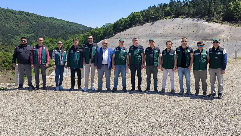 DSİ 25. Bölge Müdürlüğü, Gönen'deki Geyikli Göleti projesinin kesin kabulünü