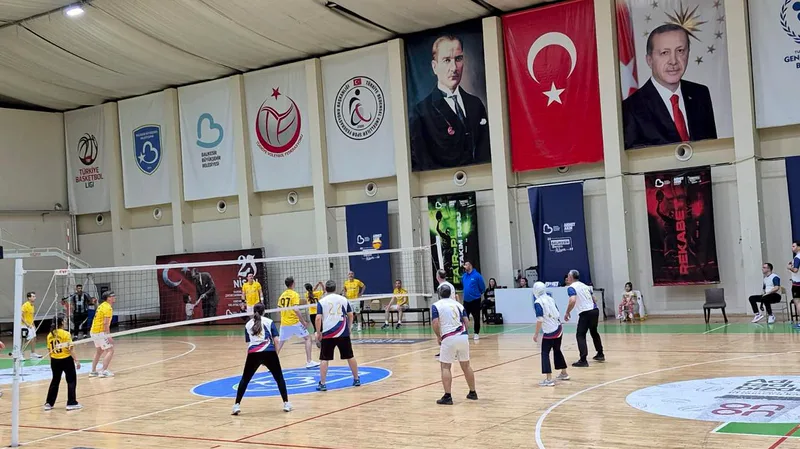 Balıkesir Büyükşehir Belediyesi'nin düzenlediği İlçe Belediyeler Arası Voleybol Turnuvası'nda Havran