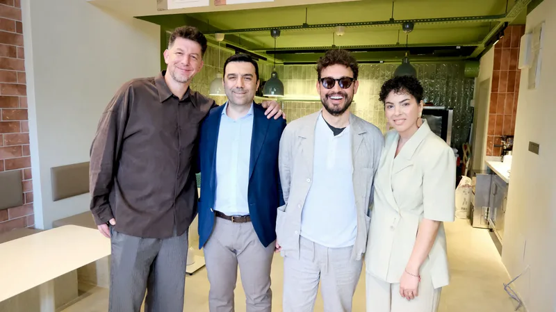 MasterChef şefi Danilo Zanna ve Balıkesir Ticaret Odası Başkanı Rahmi