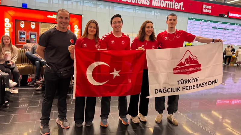 Balıkesir Milli Sporcusu Muhammed Oğuz Kağanoğlu, Slovakya'da düzenlenen World Climbing