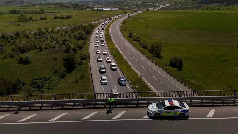 Kurban Bayramı tatilinin sona ermesiyle birlikte Karabük'teki Kemikli Rampaları'nda dönüş