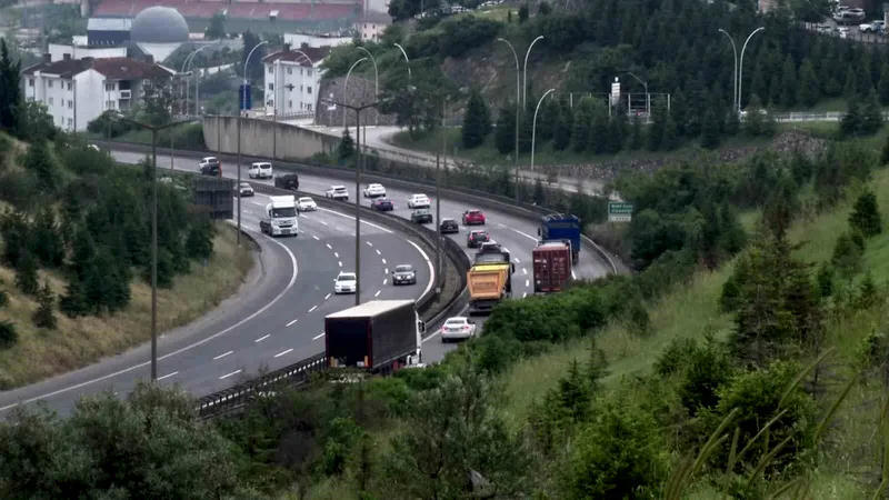 Kuzey Marmara ve TEM Otoyolu'nun Kocaeli kesiminde, Kurban Bayramı tatilinin
