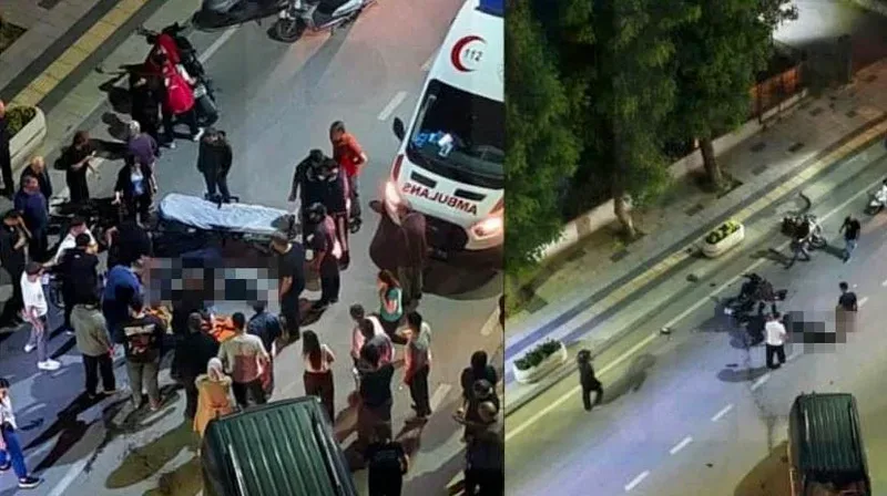 Kocaeli'nin Derince ilçesinde meydana gelen motosiklet kazasında 18 yaşındaki sürücü