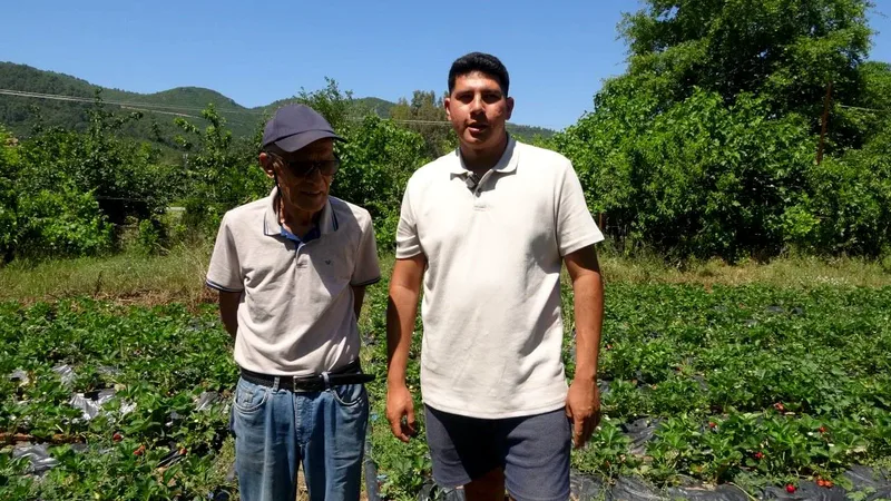 Muğla'nın Marmaris ilçesinde emekli ziraat teknisyeni Kerim Öztürk (75) ile