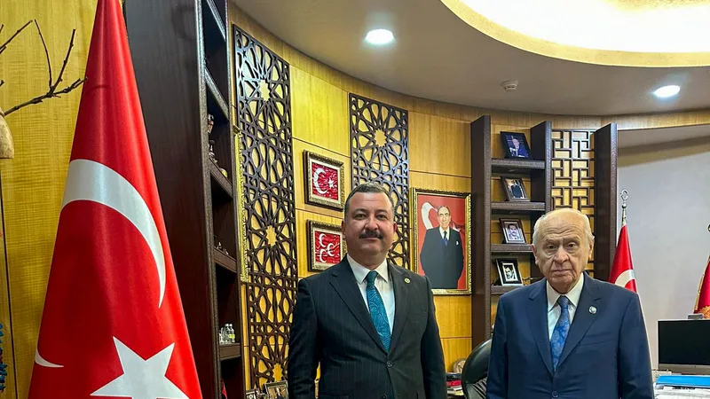 MHP Balıkesir Milletvekili Ekrem Gökay Yüksel, Genel Başkan Devlet Bahçeli'yi