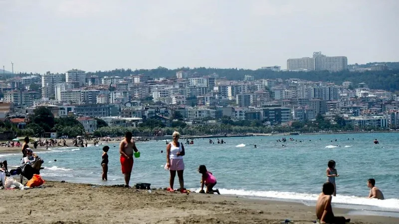 Samsun'da mavi bayraklı plaj sayısı 13'ten 19'a yükseldi. Körfez, İncesu,