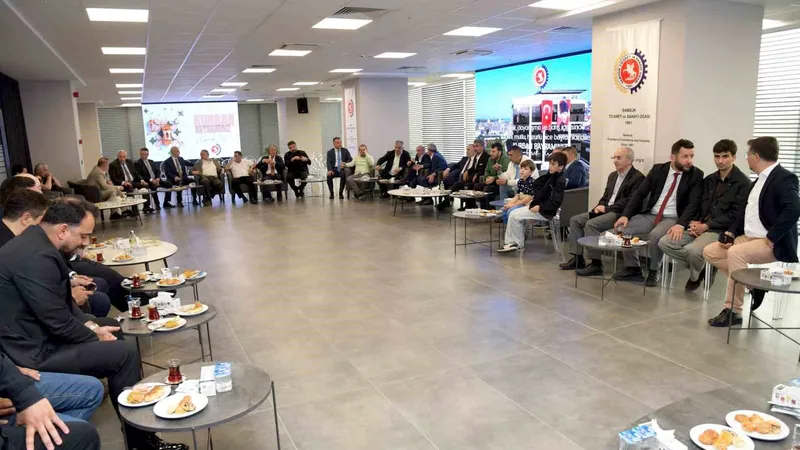 Samsun Ticaret ve Sanayi Odası'nda Kurban Bayramı dolayısıyla düzenlenen geleneksel