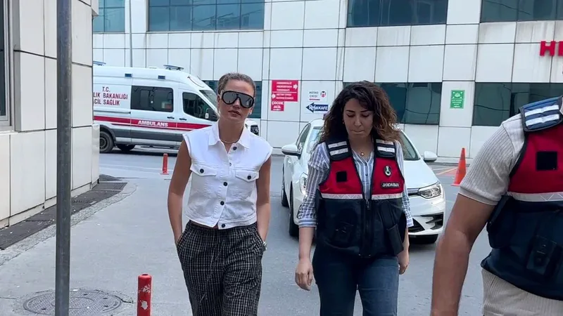 Bakırköy Cumhuriyet Başsavcılığı'nın ünlülere yönelik uyuşturucu soruşturması kapsamında gözaltına alınan