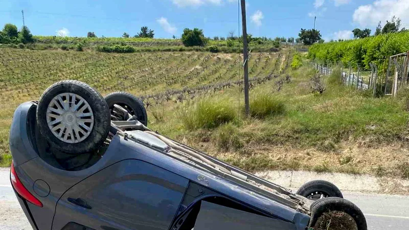 Mersin'in Tarsus ilçesinde meydana gelen trafik kazasında 2 kişi yaralandı.