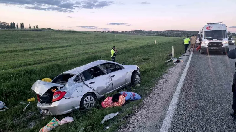 Yozgat'ın Saraykent ilçesinde meydana gelen trafik kazasında 1 kişi hayatını