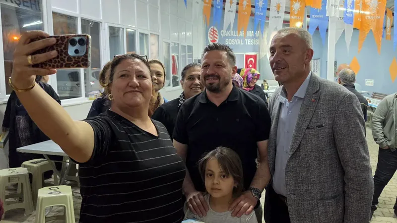AK Parti Balıkesir İl Başkanı Mehmet Aydemir, Balya Çakallar Köyü'nde