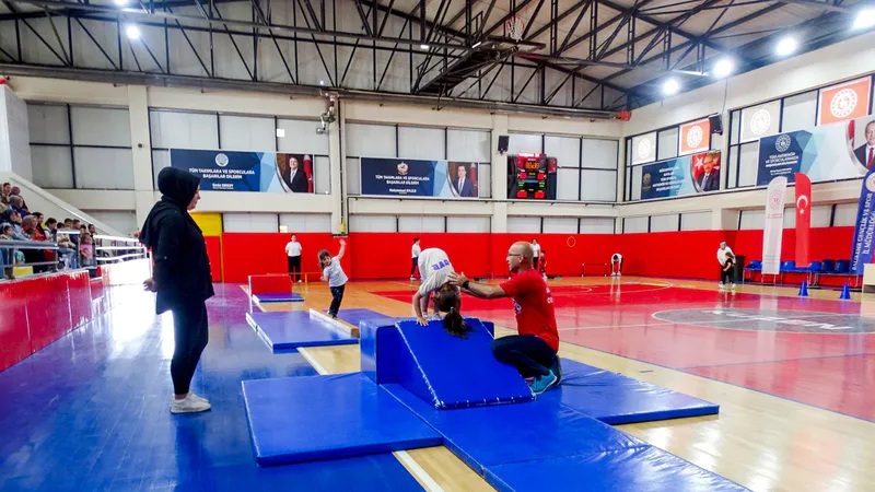 Balıkesir Gençlik ve Spor İl Müdürlüğü'nün vizyoner projesi Anaokulundan Olimpiyata,