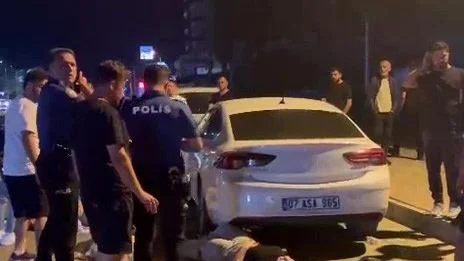 Antalya Kepez'de seyir halindeki motosiklete çarparak kaçan sürücü Osman T.