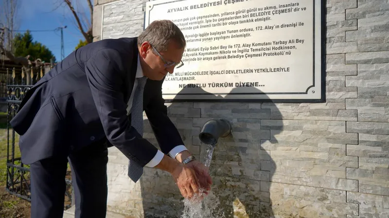 Ayvalık Belediyesi'nin Kent Buluşmaları serisinin 3. cüsünde bu kez su