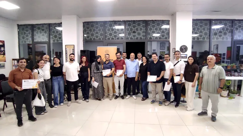 Balıkesir Öğretmen Akademileri bünyesinde düzenlenen 'Kelimeden Sese, Sesten Ruha' atölyesi,