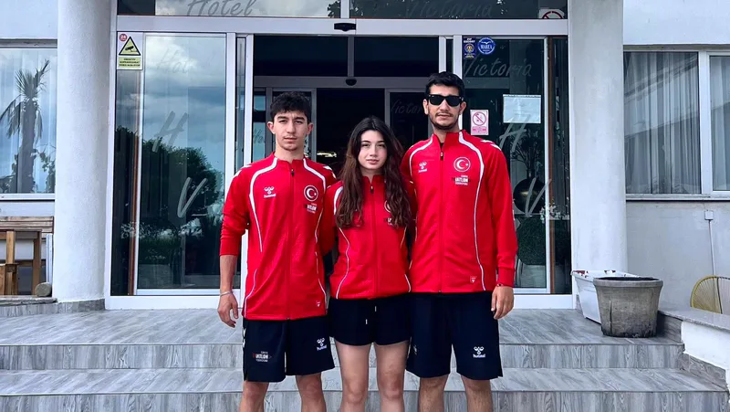 Balıkesir Büyükşehir Belediye Spor Kulübü'nden Mücahit Onay, Romanya Mamaia'da Milli