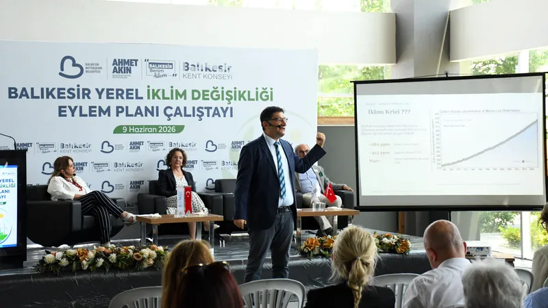 Balıkesir Büyükşehir Belediyesi, iklim değişikliğine karşı dirençliliği artırmak için YİDEP