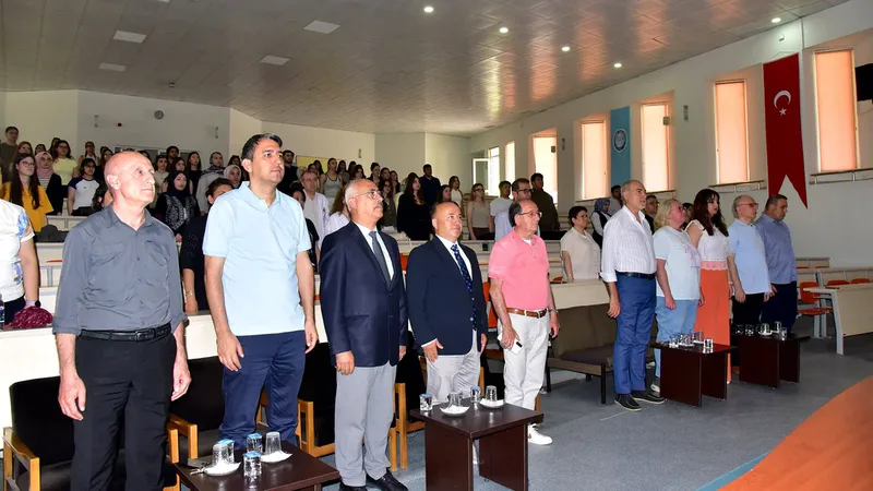 Balıkesir Üniversitesi Fen-Edebiyat Fakültesi Kimya Bölümü tarafından düzenlenen poster sunumu