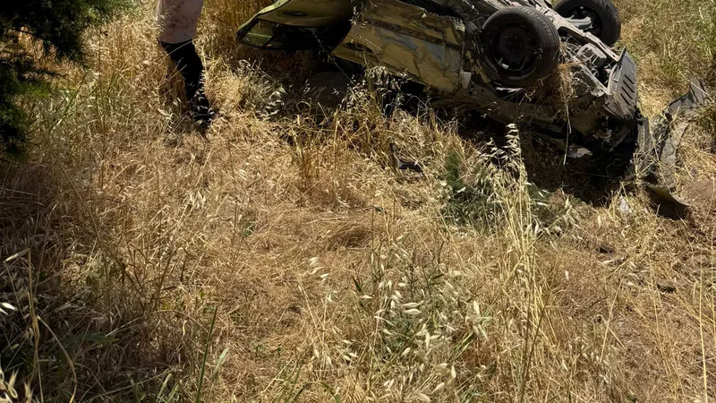 Balıkesir'in Bandırma ile Susurluk ilçelerini birbirine bağlayan karayolunda meydana gelen
