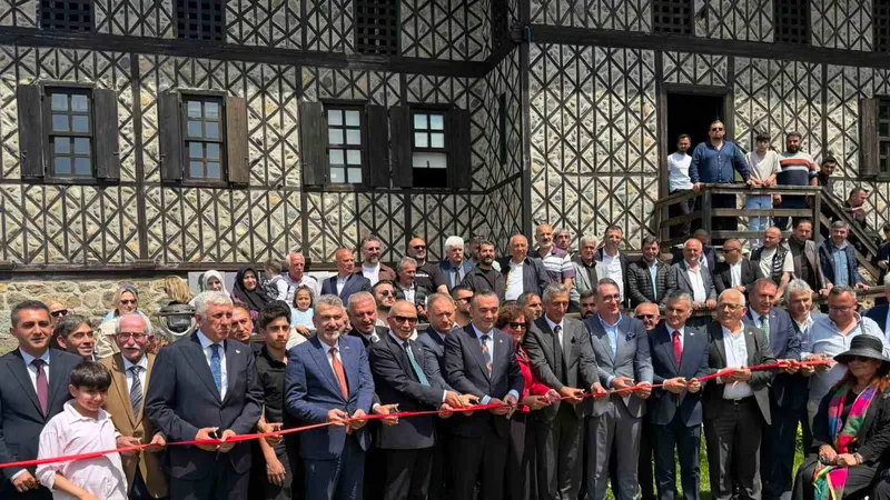 Trabzon'un Sürmene ilçesinde tarihi Ahmet Hacıyakuboğlu Konağı restore edilerek Baştımar