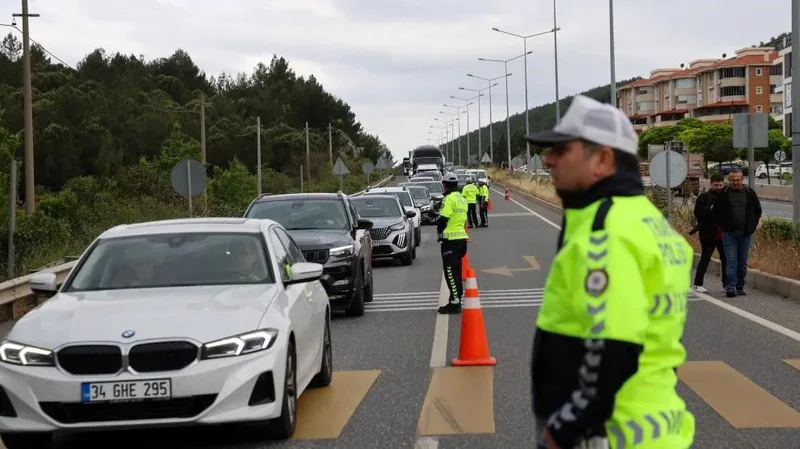 Muğla'da 9 günlük Kurban Bayramı tatilinde 37 bin 770 araç