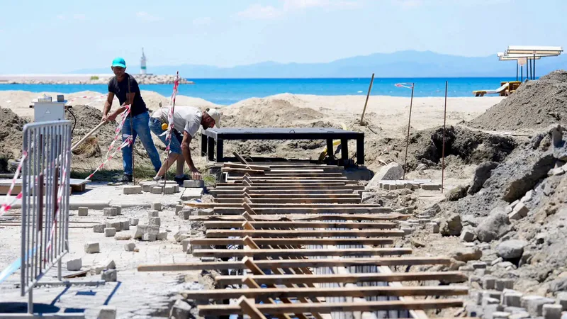 Burhaniye Belediyesi Fen İşleri Müdürlüğü, ilçe genelinde kapsamlı altyapı ve