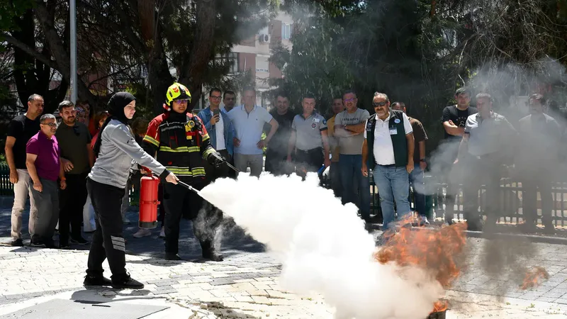Devlet Su İşleri (DSİ) 25. Bölge Müdürlüğü, personelin afet ve