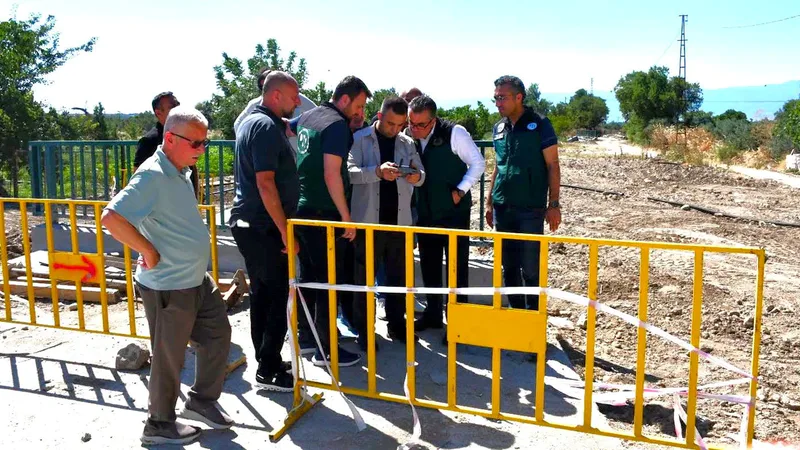 DSİ 25. Bölge Müdürlüğü, Balıkesir'in Burhaniye ilçesi Börezli Mahallesi'ndeki Köyiçi