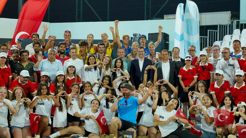 Balıkesir'in turizm cenneti Ayvalık, 26-28 Haziran 2026'da düzenlenen 2026 Volleyball
