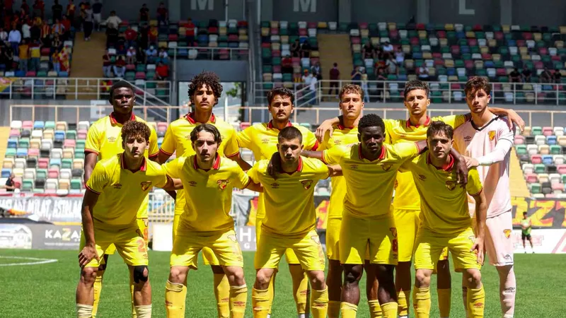 Göztepe U19 Takımı, Türkiye şampiyonluğunun ardından 2026-2027 sezonunda UEFA Youth
