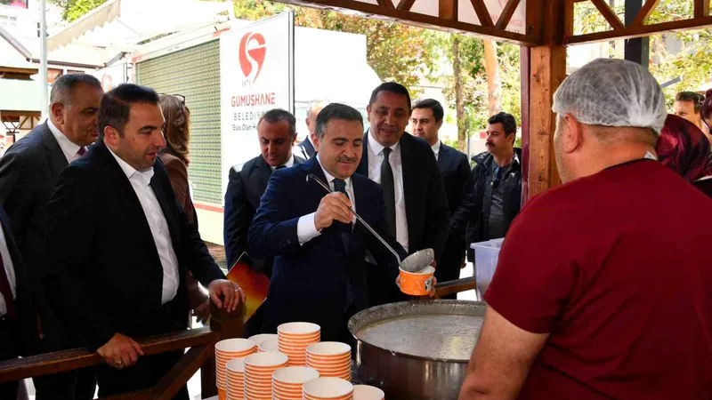 Gümüşhane'de bu yıl beşincisi düzenlenen Türk Mutfağı Haftası, 'Bir Sofrada