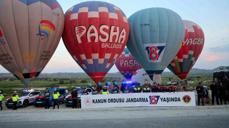 Jandarma Genel Komutanlığı'nın 187. kuruluş yıl dönümü etkinlikleri kapsamında Nevşehir'in
