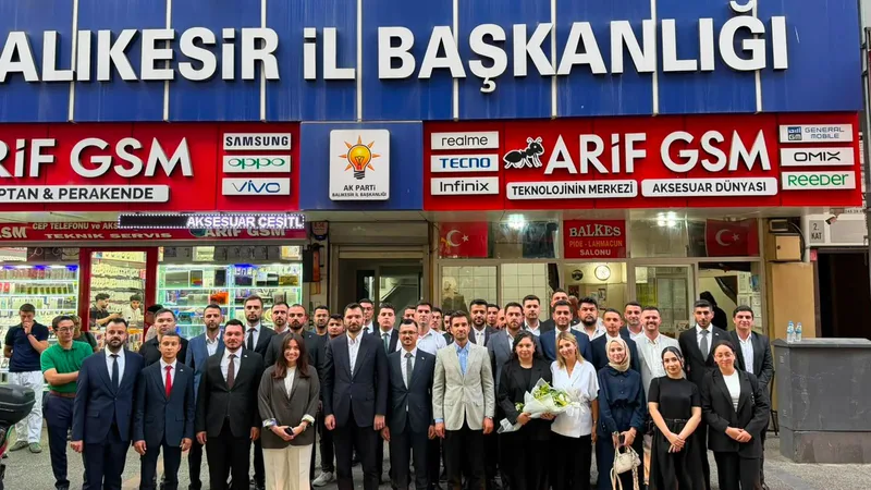 AK Parti Genel Merkez Gençlik Kolları Teşkilat Başkanı Osman Nuri
