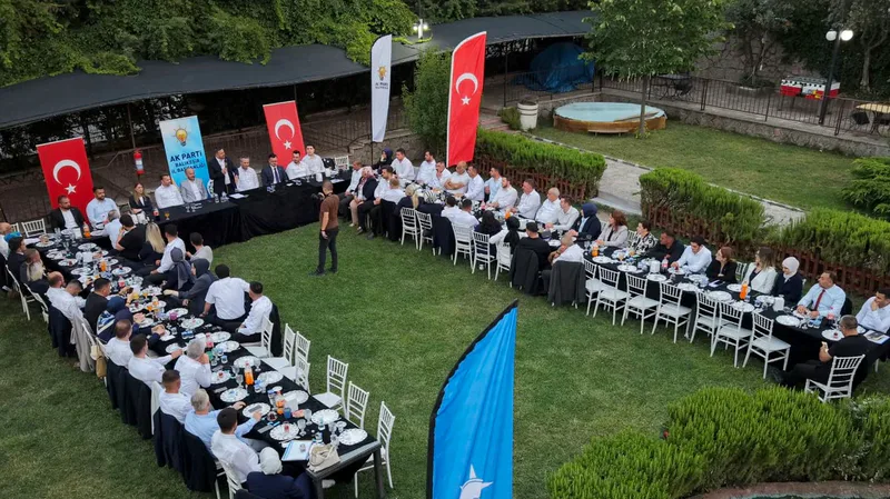 AK Parti Balıkesir İl Başkanı Mehmet Aydemir, 20 ilçe ana