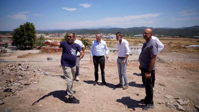 Ayvalık Belediyesi, sıfır atık hedefi kapsamında 2 bin 600 metrekarelik