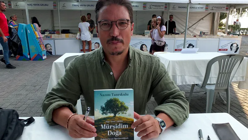 Burhaniye'de görev yapan BAÇEM Müdürü Nazım Tanrıkulu, 'Mürşidim Doğa' adlı