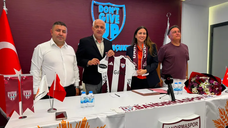 Bandırma Gübre Fabrikaları A.Ş. (BAGFAŞ), 2026-2027 sezonu için Bandırmaspor'un forma