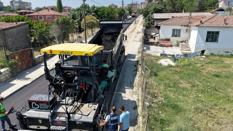 Balıkesir Büyükşehir Belediyesi, Manyas ilçe merkezinde 30 yıllık içme suyu