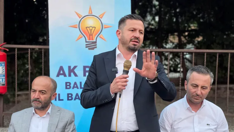 AK Parti Balıkesir İl Başkanı Mehmet Aydemir, Büyükşehir Belediyesi'nin su