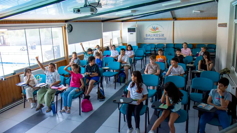 Balıkesir Gençlik ve Spor İl Müdürlüğü bünyesinde düzenlenen Yaz Kulübü